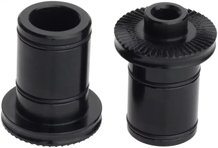 All-City Go-Devil Front Hub Conversion Caps Quick Release, Black