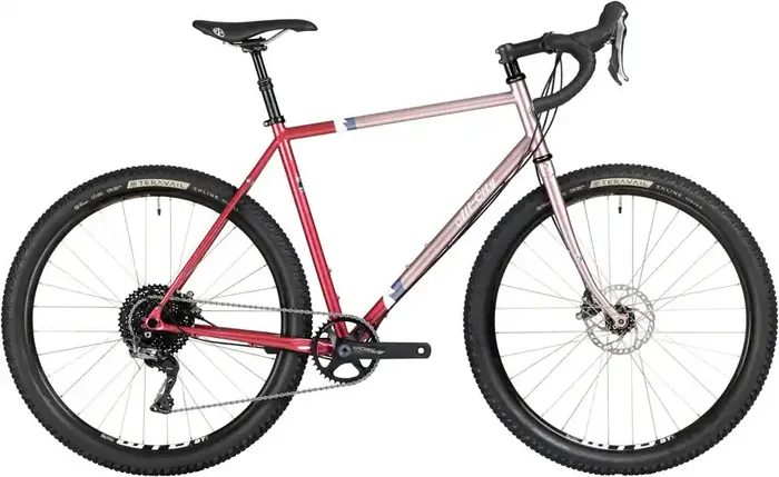 All-City Gorilla Monsoon Bike – 650b, Steel, GRX, Hotberry Rhubarb, 52cm