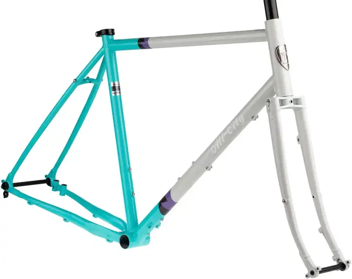 All-City Gorilla Monsoon Frameset – 650b, Steel, Aqua Seafoam, 43cm