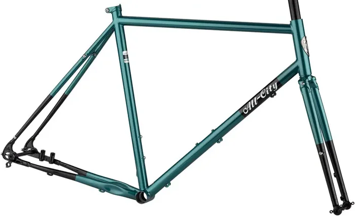 All-City Super Professional Frameset – 700c / 650b, Steel, Night Jade, 55cm