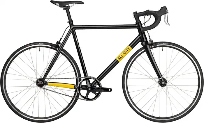 All-City Thunderdome Bike – 700c, Aluminum, Gold Fang, 46cm