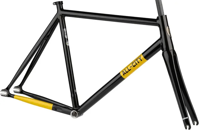 All-City Thunderdome Frameset – 700c, Aluminum, Gold Fang, 46cm