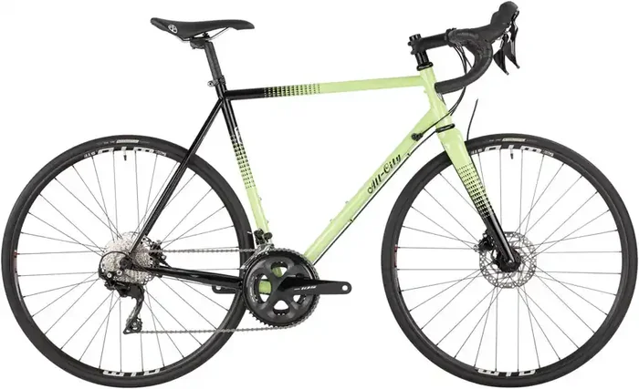 All-City Zig Zag Bike – 700c, Steel, 105, Honeydew Bling, 46cm