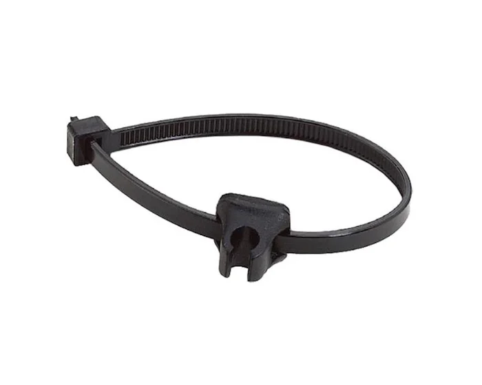 Alligator Gripper-2 Ziptie Cable Guide (Black) (1)
