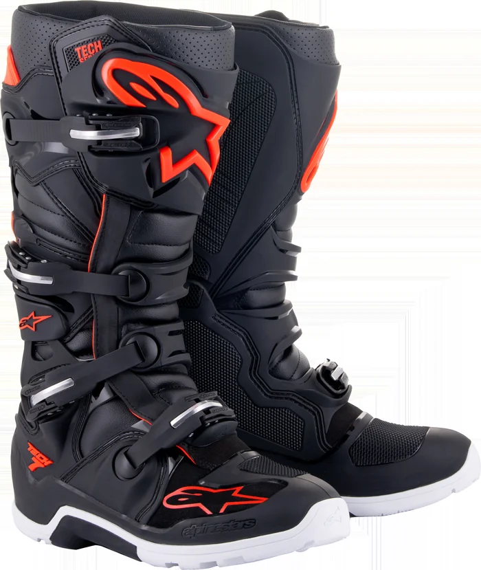Alpinestars Tech 7 Enduro Black/Red Boots