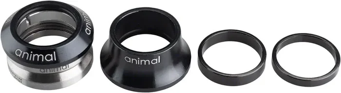 Animal Integrated Headset Black Aluminum Upper Bearing Cover