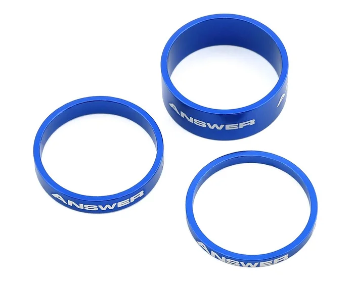 Answer Alloy Spacer (Blue) (3 Pack) (1″)
