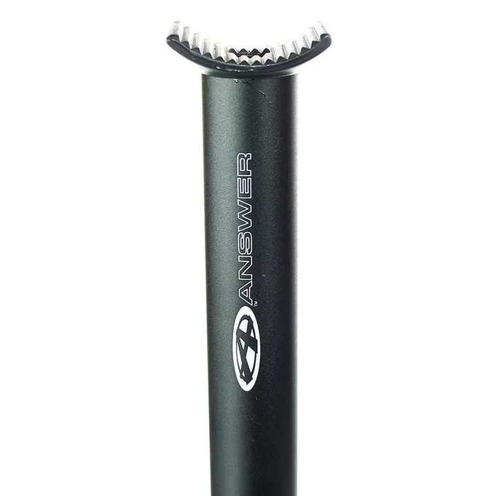 AnswerBMX Alloy Pivotal Seatposts – Lightweight Aluminum, CNC Machined, Drop-Low Design, 26.8mm & 27.2mm for BMX & Mountain Bikes