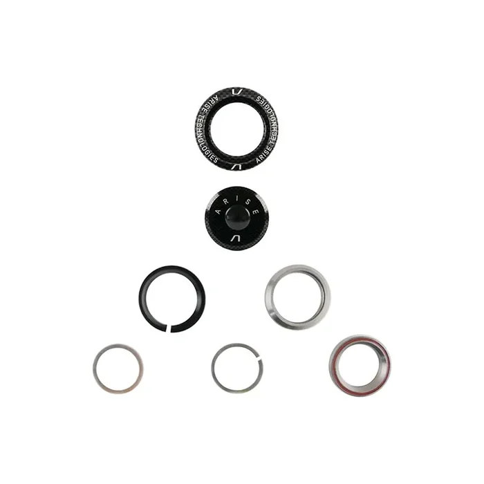 ARISE Crystal 8 1-1/8‘‘ Headset, Integrated, Complete, Black
