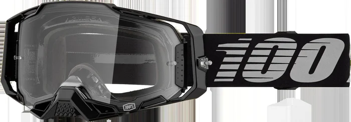 Armega Goggle Black Clear Lens