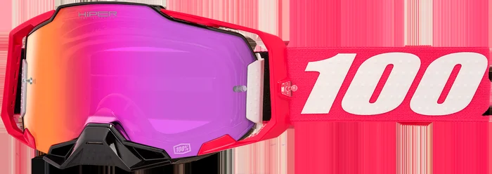 Armega Hiper Goggle Kloug Mirror Dark Red Lens