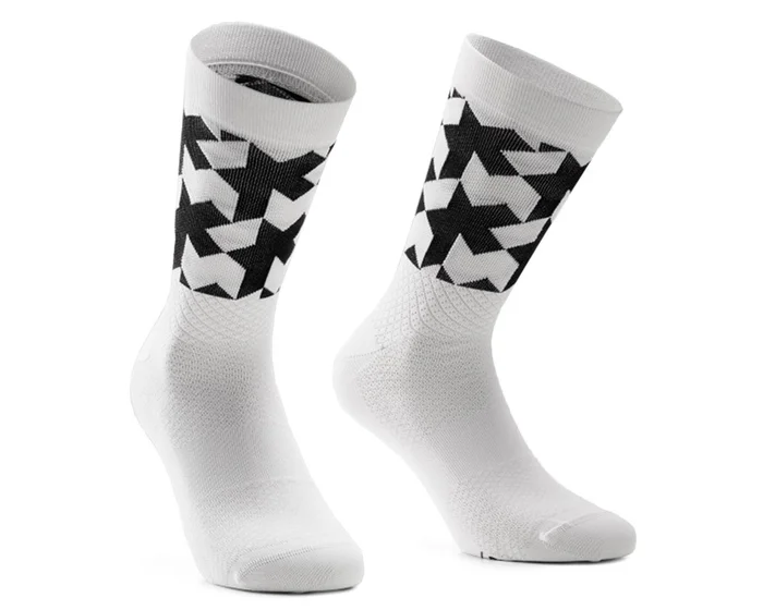 Assos Monogram Socks EVO (Holy White) (L)