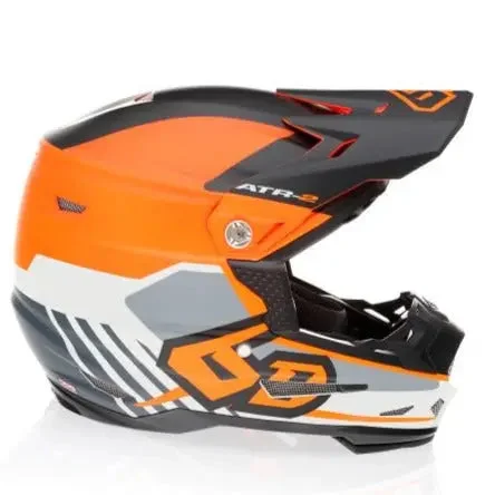ATR-2 Target Neon Orange Helmet – 6D Helmets