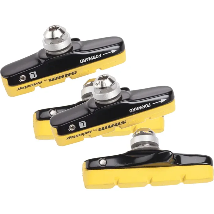 Avid Shorty Ultimate Carbon Rim Brake Pads & Holder Bundle High-Performance Bolt-In Caliper Pads