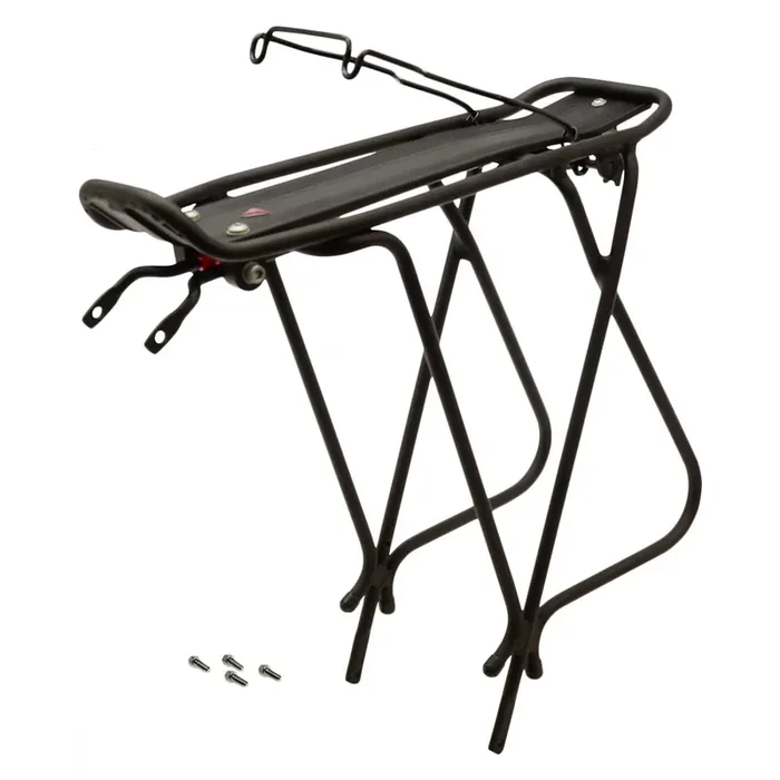 Axiom Journey Rack w/Spring Rear Eyelet 26in thru 29in Black