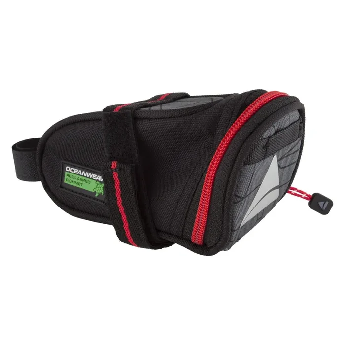 Axiom Seymour Oceanweave Wedge 0.5 Saddle Bag Black Bike Pack Water Resistant