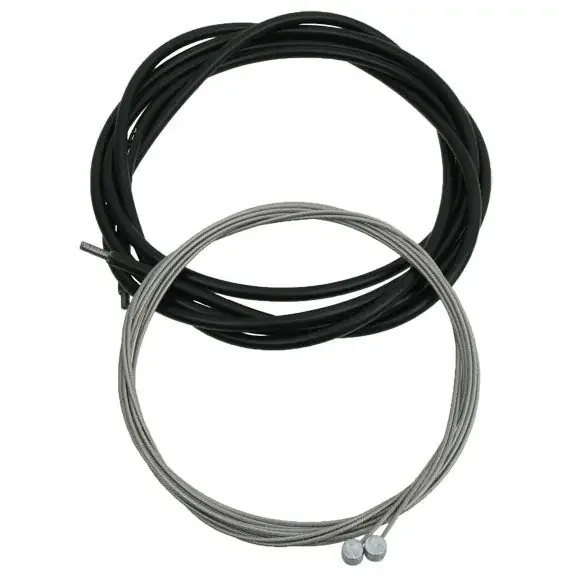 Aztec Super Slick Mtn Brake Set, 5mm F/R – Black