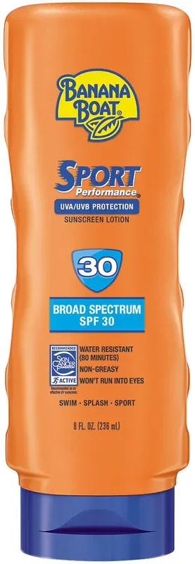 Banana Boat Sport Sunscreen Lotion 8 oz SPF 30 – Ultimate Sun Protection for Active Lifestyles