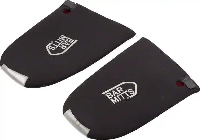 Bar Mitts Bullhorn / Cowhorn Pogie Handlebar Mittens One Size, Black