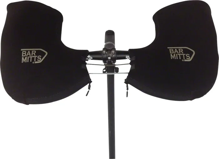 Bar Mitts Extreme Mountain/Flat Bar Pogies – Black, Small/Medium