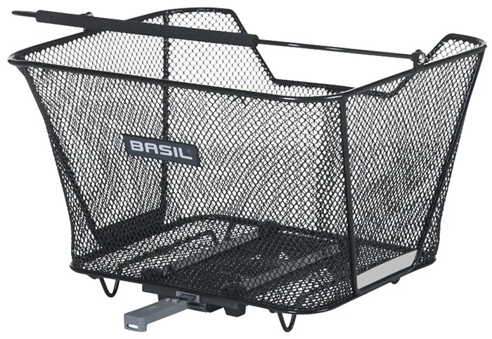 Basil Lesto MIK Rear Basket – Black