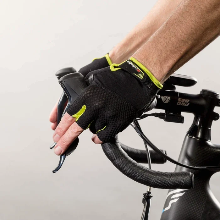 Bellwether Gel Supreme Fingerless Bike Gloves – Hi-Vis
