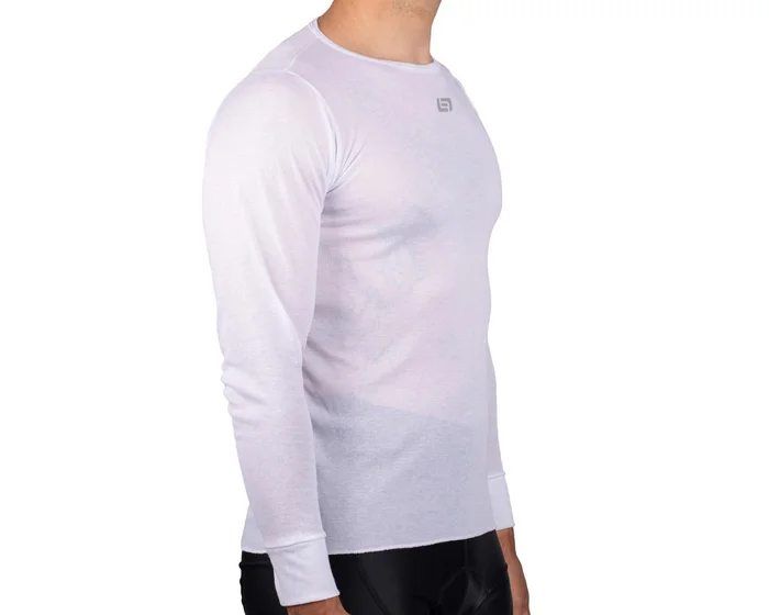 Bellwether Long Sleeve Base Layer (White) (L)
