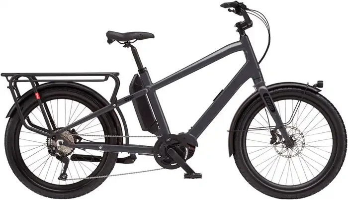 Benno Boost E Class 3 Etility Ebike – Bosch Performance Line Speed, 500Wh, Step-Over, Anthracite Gray, One Size