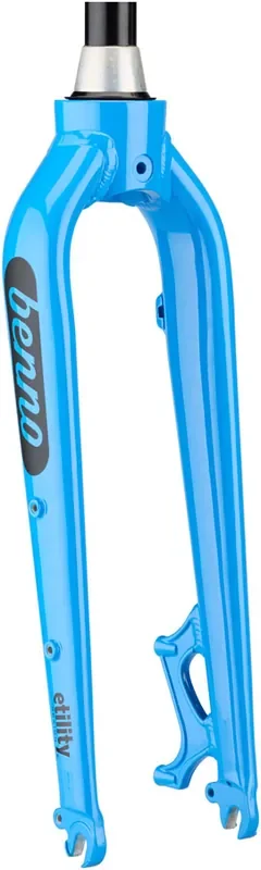 Benno Boost Replacement Fork – Aluminum, 2020-2021, QR, 24″, Post Mount, Machine Blue