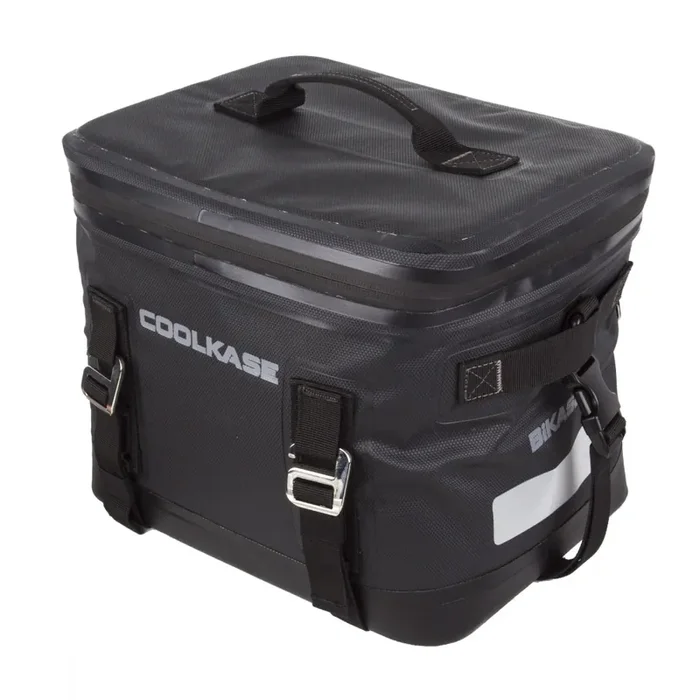 Bikase CoolKASE Rack Bag Black 12×9.5x10in Velcro Straps