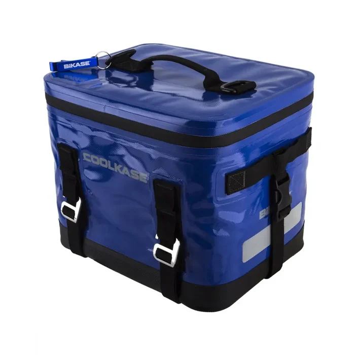 Bikase CoolKASE Rack Bag Blue 12×9.5x10in Velcro Straps