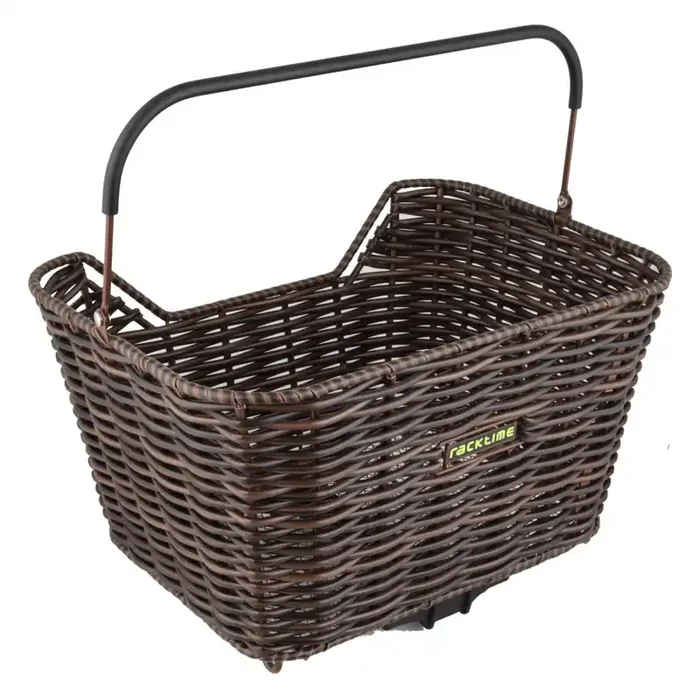 Bike Basket Racktime BaskIt Willow 2.0 Brown Synthetic 16.9×9.6×12.2`