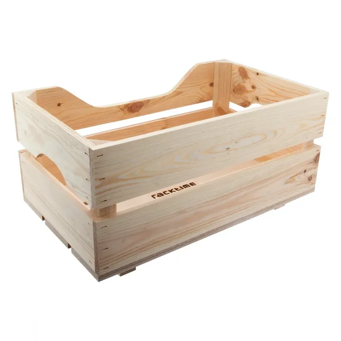 Bike Basket Racktime Woodpacker Wood Wood 19.3×11.6×9.5`