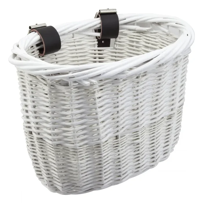 Bike Basket Sunlite Mini Willow Bushel White Willow 9.8x6x6.7`