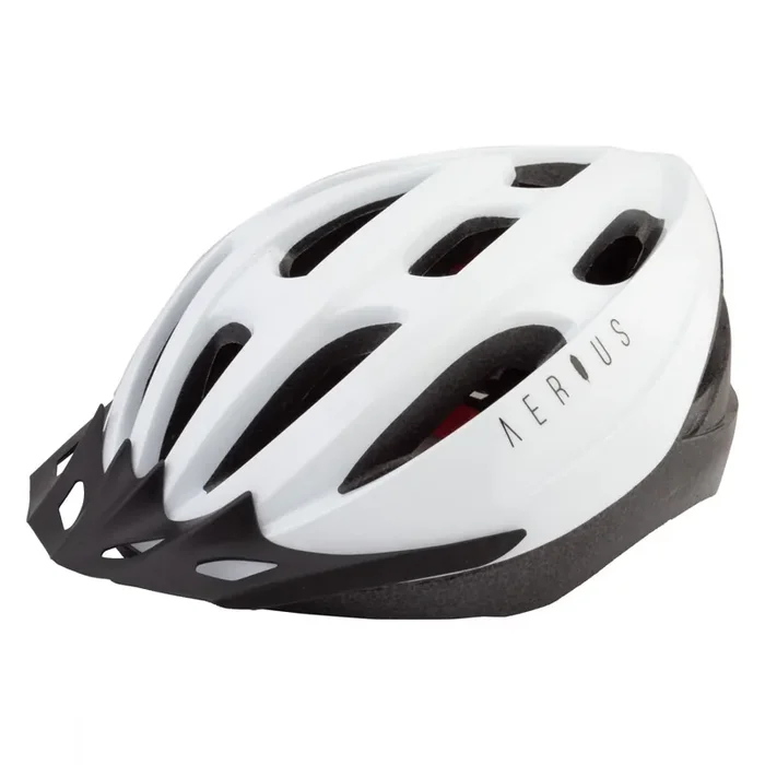 Bike Helmet Aerius V19-Sport All-Purpose In-Mold Head Lock Retention System White XL