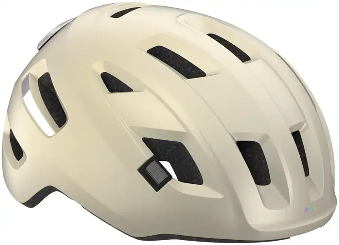 Bike Helmet MET E-Mob Mips – Vanilla Ice Matte, Medium