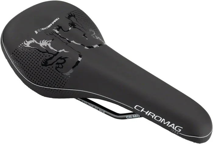Bike Saddle Chromag Trailmaster DT – Chromoly, Black