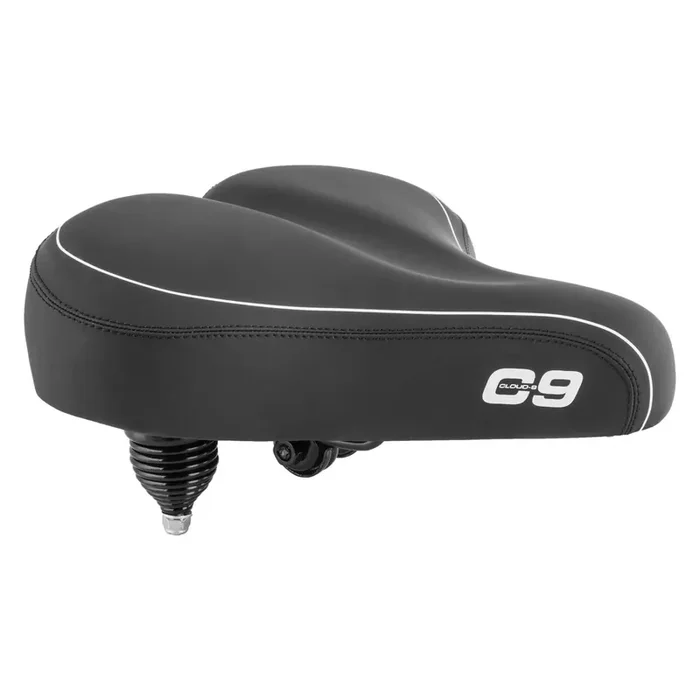 Bike Saddle Cloud-9 Unisex Suspension , Cruiser-ciser Springs, Multi-Stage Foam, Black