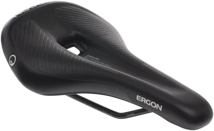 Bike Saddle Ergon SM E Mountain Sport – Black Sit-Bone Width 12-16cm Synthetic