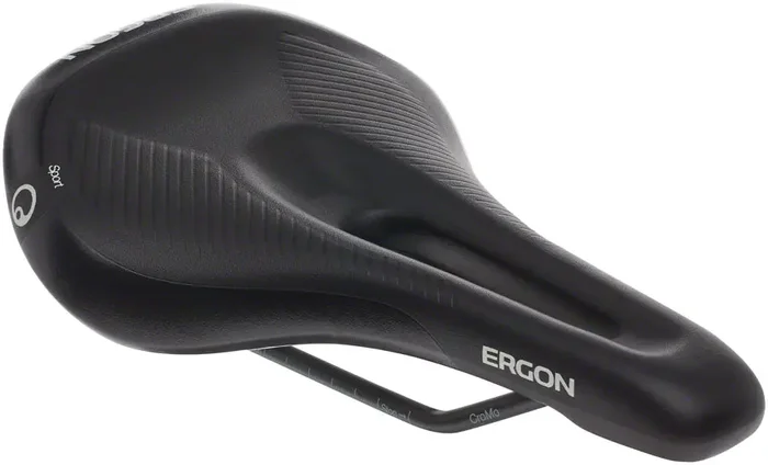 Bike Saddle Ergon SM E Mountain Sport – Black Sit-Bone Width 12-16cm Synthetic