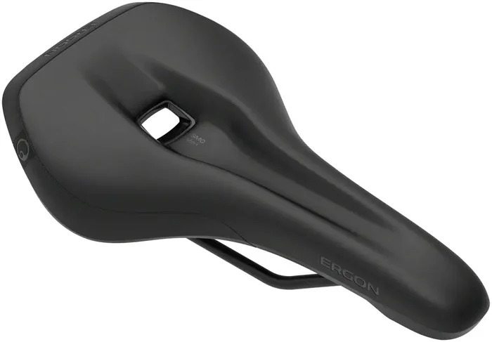 Bike Saddle Ergon SMC – Black 150mm or 160mm Width Microfiber Cover Orthopedic