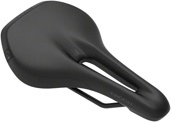 Bike Saddle Ergon SMC – Black Microfiber Cover Orthopedic Comfort Foam