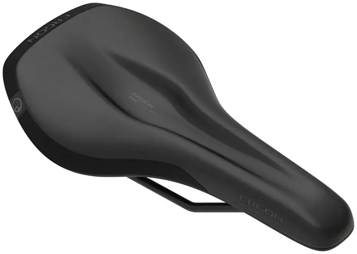 Bike Saddle Ergon SMC Core Men‘s – MD/LG Black/Gray Chromoly Rails Synthetic Mens