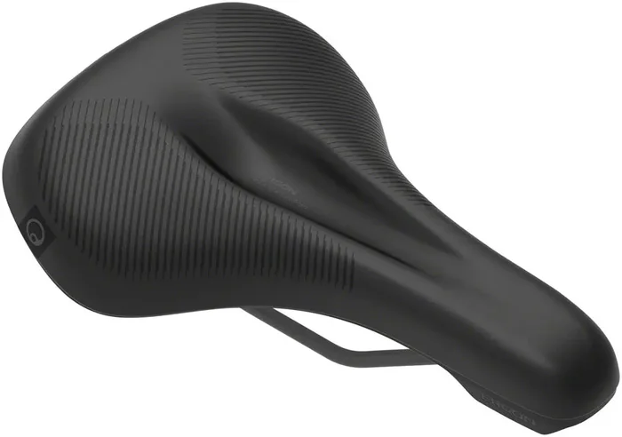 Bike Saddle Ergon ST Core Evo Men‘s – Black/Gray 181mm Width Synthetic Mens
