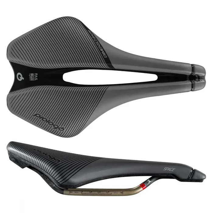 Bike Saddle Prologo Dimension Space – Tirox, Anthracite/Black, 153 mm
