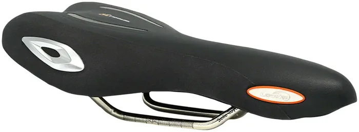 Bike Saddle Selle Royal Lookin Stracciatella – Steel, Black, Athletic