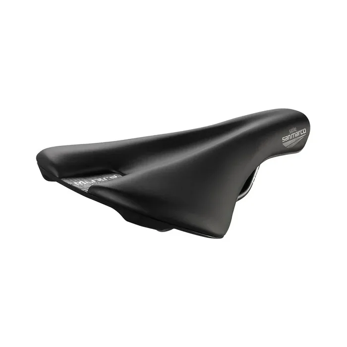 Bike Saddle Selle San Marco Mantra, L2, Manganese, Silkfeel, Black