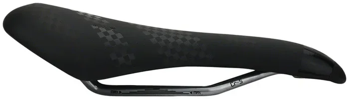 Bike Saddle Smanie DH Series – Chromoly, Microfiber Black, 133