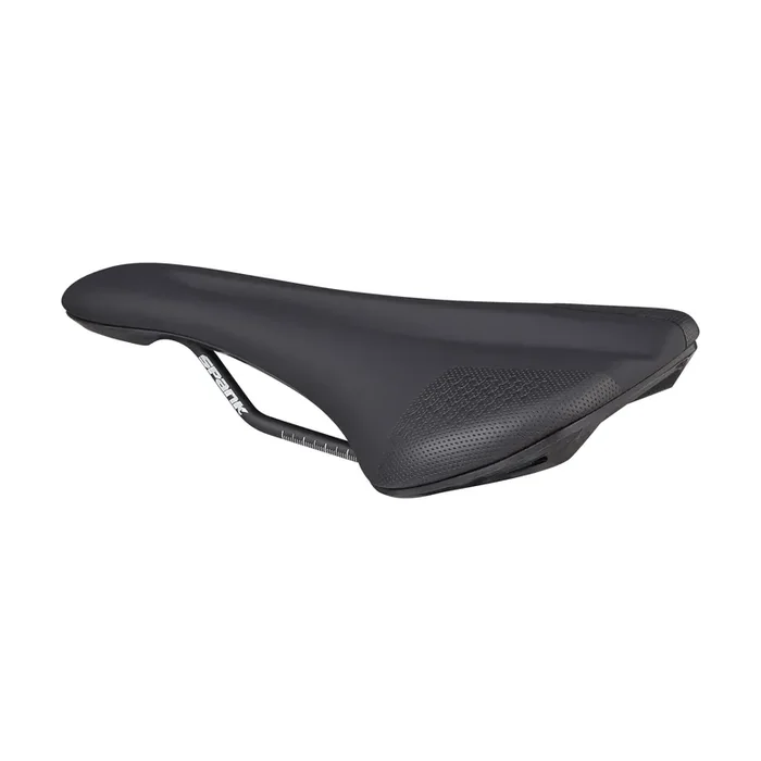 Bike Saddle Spank OOZY 280 – Black 265mm Width Chromoly Rails Synthetic Skin
