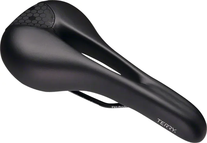Bike Saddle Terry Fly Chromoly Gel – Black 146mm Width Chromoly Rails Mens